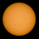 Illustration for article titled A Beautiful Composite Image of the ISS Crossing the Sun